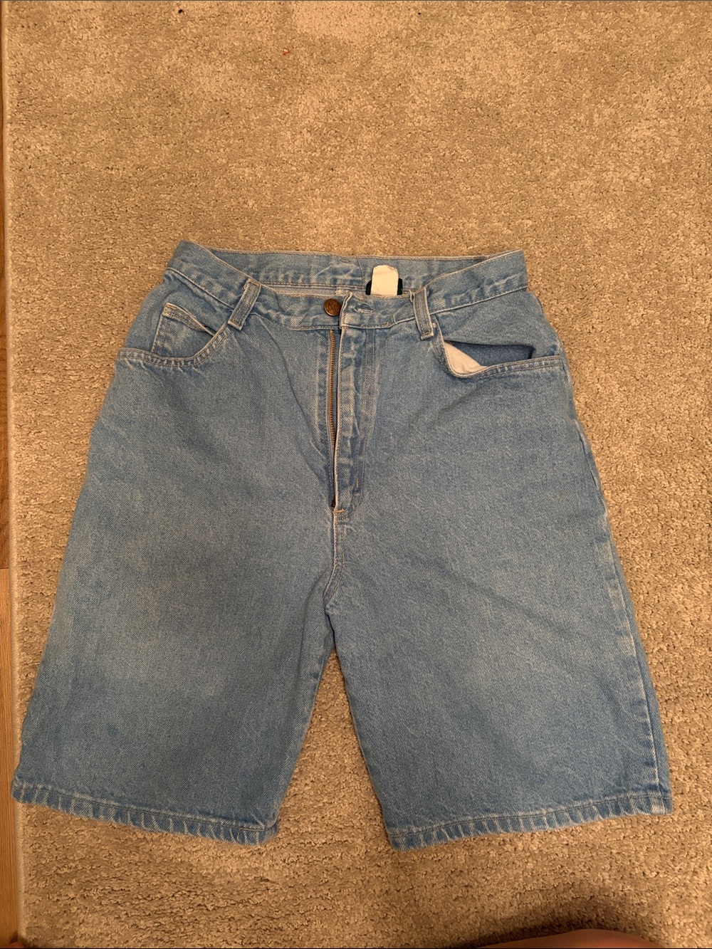 Vintage Hunt Club Light Blue Relaxed Denim Shorts